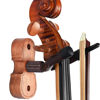 Picture of Violin Hanger Wall Mount with Bow Holder Home & Studio Wall Mount Violin Viola Stand