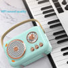 Picture of Portable Bluetooth Speaker with Microphone Set,Retro Speaker with Home Karaoke Machine,Portable Handheld Karaoke Mics Speaker Machine for Kids and Adults Party Birthday