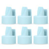 Picture of [6-Count] Papablic Duckbill Valves for Spectra S1 Spectra S2 Spectra 9 Plus, Replaceable Duckbill Valves for Spectra Duckbill Valves Compatible with Spectra Pump Parts, BPA/DEHP Free, Blue
