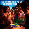 Picture of MASINGO Karaoke Machine for Adults and Kids with 2 Wireless Microphones, Portable Bluetooth Singing Speaker, Colorful LED Lights, PA System, Lyrics Display Phone Holder, and TV Cable. Presto G2 Wood