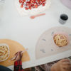Picture of mushie Silicone Placemat for Kids | BPA-Free Non-Slip Design (Sun Orange)