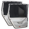 Picture of Car Window Shades, 2 PCS Magnetic Double Layer Car Sun Shade for Side Windows Privacy Full Covers/Half Shade Options Black Car Window Curtains for Baby Protection
