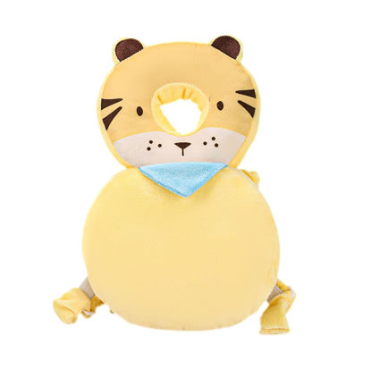 Picture of Baby Head Protection Backpack - Soft & Comfortable, Cute Cartoon Design, Cute-Tiger