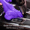 Picture of PULIDIKI Car Cleaning Gel for Car Cleaning Putty Car Putty Auto Detailing Tools Car Slime Cleaner Dust Cleaning Gel Car Interior Cleaner Car Accessories Purple Stocking Stuffers for Men Women 4Pack