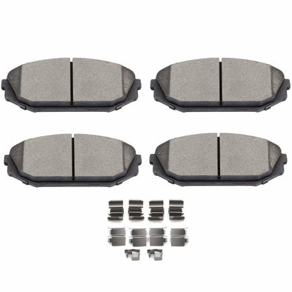 Picture of SCITOO D793 Front Ceramic Brake Pads Sets Fit For Acura MDX 2001-2002,For Honda Odyssey 1999 2000 2001 2002 2003 2004