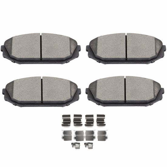 Picture of SCITOO D793 Front Ceramic Brake Pads Sets Fit For Acura MDX 2001-2002,For Honda Odyssey 1999 2000 2001 2002 2003 2004