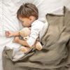 Picture of Lulu moon Muslin Baby Blanket - Cotton Quilt Blankets for Toddlers - Reversible Nursery Crib Blanket for Baby Boys and Girls 47"x47"(Olive)