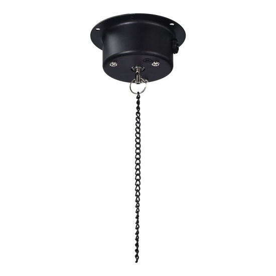 Picture of 3 Rpm Mirror Ball Motor NuLink Heavy Duty Disco Ball Motor Rotator Supports 4 6 8 12 16” Balls for Indoor Night Club, DJ, Party Decor