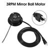 Picture of 3 Rpm Mirror Ball Motor NuLink Heavy Duty Disco Ball Motor Rotator Supports 4 6 8 12 16” Balls for Indoor Night Club, DJ, Party Decor