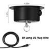 Picture of 3 Rpm Mirror Ball Motor NuLink Heavy Duty Disco Ball Motor Rotator Supports 4 6 8 12 16” Balls for Indoor Night Club, DJ, Party Decor