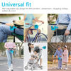 Picture of Suranew Adjustable Stroller Cup Holder with Phone Holder for Baby Stroller for Family Members, Sky Blue