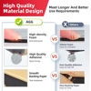 Picture of Aggsound Thickened Sound Deadener for Cars,Aluminum Foil Foam Noise Deadening Material-Heat Shield Insulation Dampening Mat 197mil,36sqft