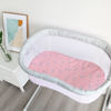 Picture of Bassinet Sheets for Baby Girl, Bassinet Sheet Ultra Soft, Bassinet Mattress Sheets 2 Pack Universal Fit for Rectangle, Oval, Hourglass Bassinet Pad/Mattress, Pink