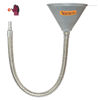 Picture of Yuesstloo 24.8" Steel Bendable Spout Funnel with Filter for All Automotive Oils, Diesel Fuel and Other Liquids, with Gloves