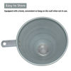 Picture of Yuesstloo 24.8" Steel Bendable Spout Funnel with Filter for All Automotive Oils, Diesel Fuel and Other Liquids, with Gloves