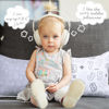 Picture of UOMNY Toddler Pillowcase 13 x 18 Neutral Toddler Pillow Cases for 14 x 19 12x18 Crib Pillows Soft Travel Pillow Cover Envelope Closure Letters and Arabic Numerals Small Baby Pillow Case Grey White