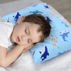 Picture of UOMNY Toddler Pillowcases for Girls 13X18 12x16 14x19 Turtles and Sharks Baby Pillow Case 2 Pack Small Pillow Covers for Travel Pillow Blue White