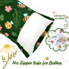 Picture of UOMNY Toddler Pillowcases for Girls 13X18 12x16 14x19 Bee and Koalas Baby Pillow Case 2 Pack Small Pillow Covers for Travel Pillow