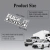 Picture of Fuck IT Edition Emblem, Car Exterior Emblems Badge 3D Sticker Decal, Fuck-IT Edition Emblem 3D Fender Badge Decal, 3D Fender Badge Decal Car Truck Replacement, Fit for All Cars (Sliver Black 1)