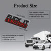 Picture of Fuck IT Edition Emblem, Car Exterior Emblems Badge 3D Sticker Decal, Fuck-IT Edition Emblem 3D Fender Badge Decal, 3D Fender Badge Decal Car Truck Replacement, Fit for All Cars (Black Red 1)