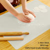Picture of Extra Large Silicone Mats for Countertop - Counter Table Protector Placemats for Baking Crafts, Kids Dinner Placemat Nonstick Nonskid Heat-Resistant Kitchen Pad, 23.6'' x 15.7'', Beige