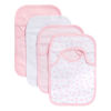 Picture of Burt's Bees Baby Infant Bibs, 100% Organic Cotton Drool Cloths, Newborn Essentials