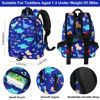 Picture of Accmor Toddler Backpack Leash, Cute Dinosaur Kids Backpack with Anti Lost Wrist Link, Mini Child Backpack Leash Walking Harness for Outdoor Travel, Adorable Backpack Tether for Baby Boys 1-3