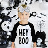 Picture of YanJie Halloween Bows for Baby Girls Elastic Nylon Headbands Toddler Girls Spider Hair Bows Ghost Hair Halloween Accessories Newborn