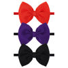 Picture of YanJie Halloween Baby Girls Bows Elastic Nylon Headbands Toddler Girls Spider Hair Bows Ghost Hair Halloween Accessories Newborn