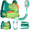 Picture of Toddler Harness Leash with Anti Lost Wrist Link, Accmor Cute Dinosaur Kids Harness Children Leash, Adorable Anti Lost Leash Walking Wristband Assistant Strap Belt for Baby Boys Girls Outdoor