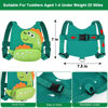 Picture of Toddler Harness Leash with Anti Lost Wrist Link, Accmor Cute Dinosaur Kids Harness Children Leash, Adorable Anti Lost Leash Walking Wristband Assistant Strap Belt for Baby Boys Girls Outdoor