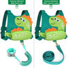 Picture of Toddler Harness Leash with Anti Lost Wrist Link, Accmor Cute Dinosaur Kids Harness Children Leash, Adorable Anti Lost Leash Walking Wristband Assistant Strap Belt for Baby Boys Girls Outdoor