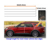 Picture of 3M-4doors Car Door Edge/Entry Protector/Sticker/Guard, 3M-PPF(Paint Protection Film), Clear(Transparent), Anti Scratch, Universal Fit for Most Cars (Clear 0.5inx36in /4strips)