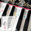 Picture of Colorful Removable Piano Keyboard Note Labels, Silicone Piano Notes Stickers Guide for Beginner, Reusable 88 Key Full Size Piano Key Music Notes Letter Label (colourful)