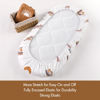 Picture of Soarwg Kids Bassinet Sheets, Bassinet Sheets for Baby Boy and Girl, Bassinet Sheet Neutral, Fit for Rectangle, Round, Oval, Hourglass Mattress, Flexible for Different Bassinet Pad/Mattress 2 Pack
