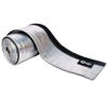 Picture of Heat Shroud Sleeve Aluminized Sleeving Express Aluminized Hose and Silver Hose Wire Protection Barrier with Hook and Loop Closure, 3/4" I.D.x 10FT- 1" I.D.x 10FT