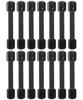 Picture of Bates- Child Safety Strap Locks, 14 Pack, Black Baby Cabinet Locks, Toilet Locks Baby Proof, Child Proof Drawer Locks, Cabinet Baby Locks for Cabinets, Child Proof Cabinet Locks, Drawer Child Locks
