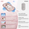 Picture of Baby Lounger - Baby Lounger Pillow for Newborn, 0-24 Months, Infant Lounger for Home and Travel, Soft Cotton, Co Sleeping Baby Nest, Newborn Babies Essentials Gifts, Pink
