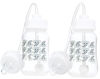 Picture of Hands-Free Baby Bottle - Anti-Colic Self Feeding Baby Bottle with Straw Tube System for Easy Feeding 4 oz (2 Pack - Elephant)