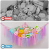 Picture of FIOBEE Stuffed Animals Net or Hammock with LED Light, Toy Hammock Hanging Stuffed Animals Storage Organizer Holder Room Décor for Nursery Kids Bedroom
