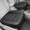 Picture of BOPUOVRE Car Seat Cover for Luxury & Comfort - PU Leather, Anti-Slip, Full Wrap Protection with Storage Pocket for Bottom Cushion - Universal Fit for 95% of Vehicles (Black,2 Piece)