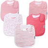 Picture of KiddyStar 5 Pack Bibs for Boys & Girls - Organic Cotton Baby Bibs, Bandana Bibs, Drool Bibs, Teething Bibs, Toddler Bibs