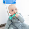 Picture of Busy Baby Teething Spoon - 2-in-1 Teether and Training Spoon for Self Feeding, Dishwasher Safe, BPA Free, Food Grade Silicone (Tan)