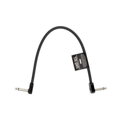 Picture of Ernie Ball Flex Patch Cable 12in - Black - Single