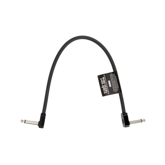 Picture of Ernie Ball Flex Patch Cable 12in - Black - Single