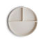 Picture of mushie Silicone Suction Plate | BPA-Free Non-Slip Design (Ivory)