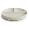 Picture of mushie Silicone Suction Plate | BPA-Free Non-Slip Design (Ivory)