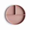 Picture of mushie Silicone Suction Plate | BPA-Free Non-Slip Design (Blush)