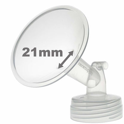 Picture of Nenesupply 1pc 21mm Flanges Compatible with Spectra S2 Spectra S1 9 Plus Breastpumps Replacement to Spectra Pump Parts and Spectra Flange. Compatible with Spectra S2 Parts and Spectra 21mm