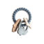 Picture of mushie Silicone Space Teething Ring Toy